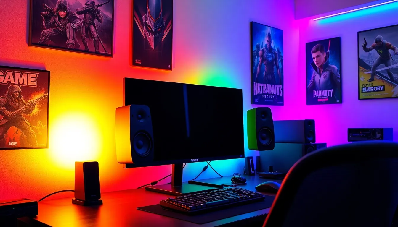 monitor speakers for gaming