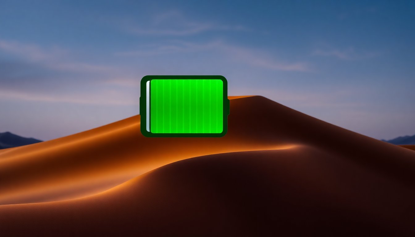 how rotkgame battery percentage mac